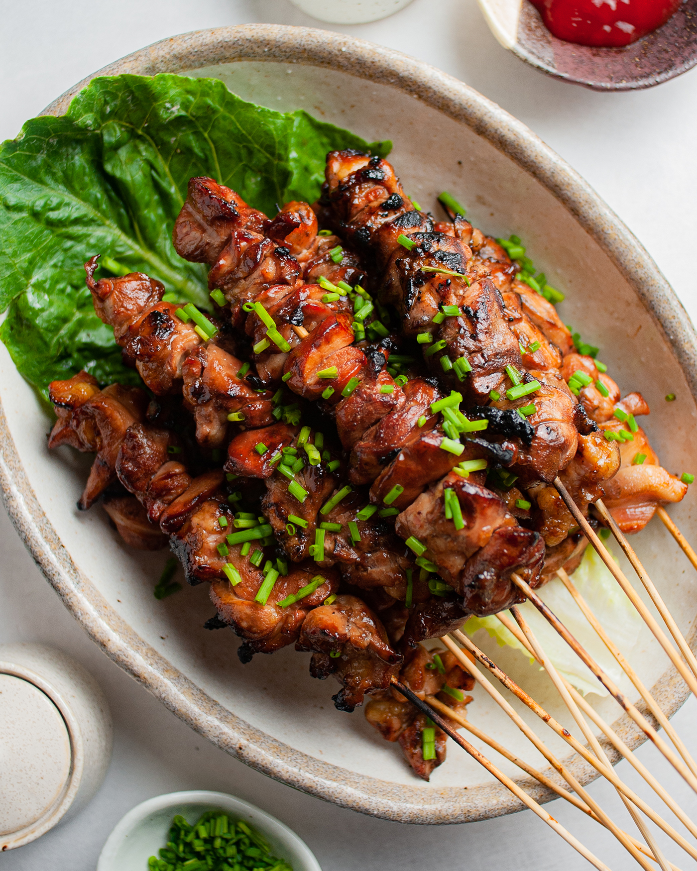 BBQ Sticky Chicken Skewers Recipe (gluten-free, dairy-free)